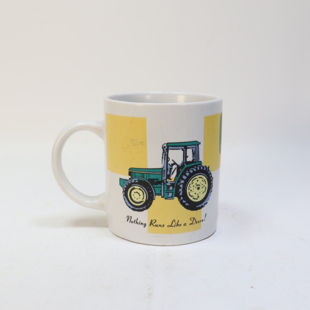 John Deere Coffee Mug Licensed Product By Gibson Nothing Runs Like A Deere